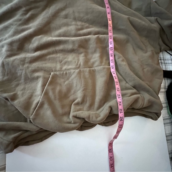 IDLT Basics Brown Loose Oversized Double Layer Comfort Unisex Perfect Hoodie XL - Picture 15 of 16